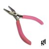 pink tape hair pliers